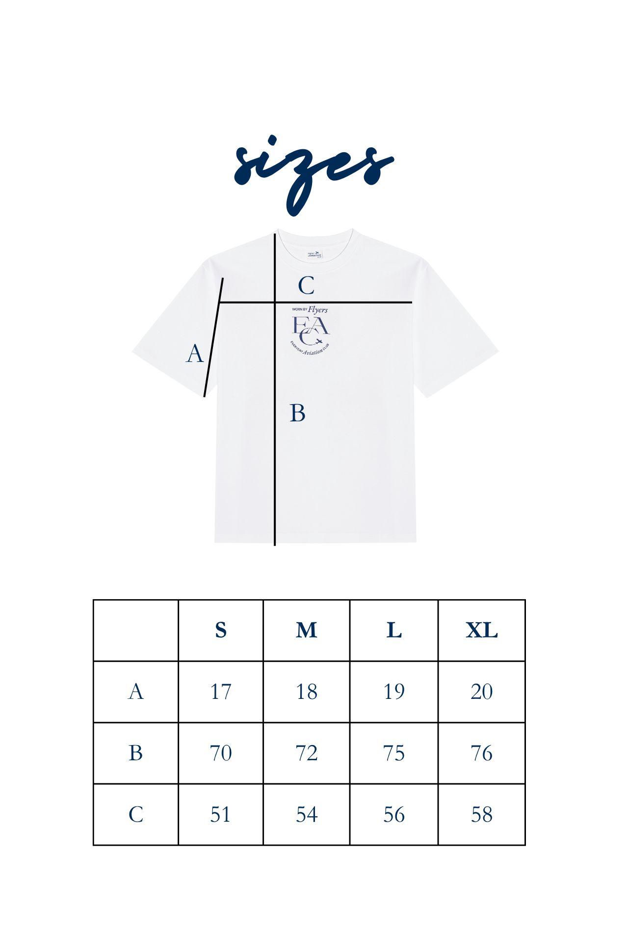 Tee "worn by flyers"