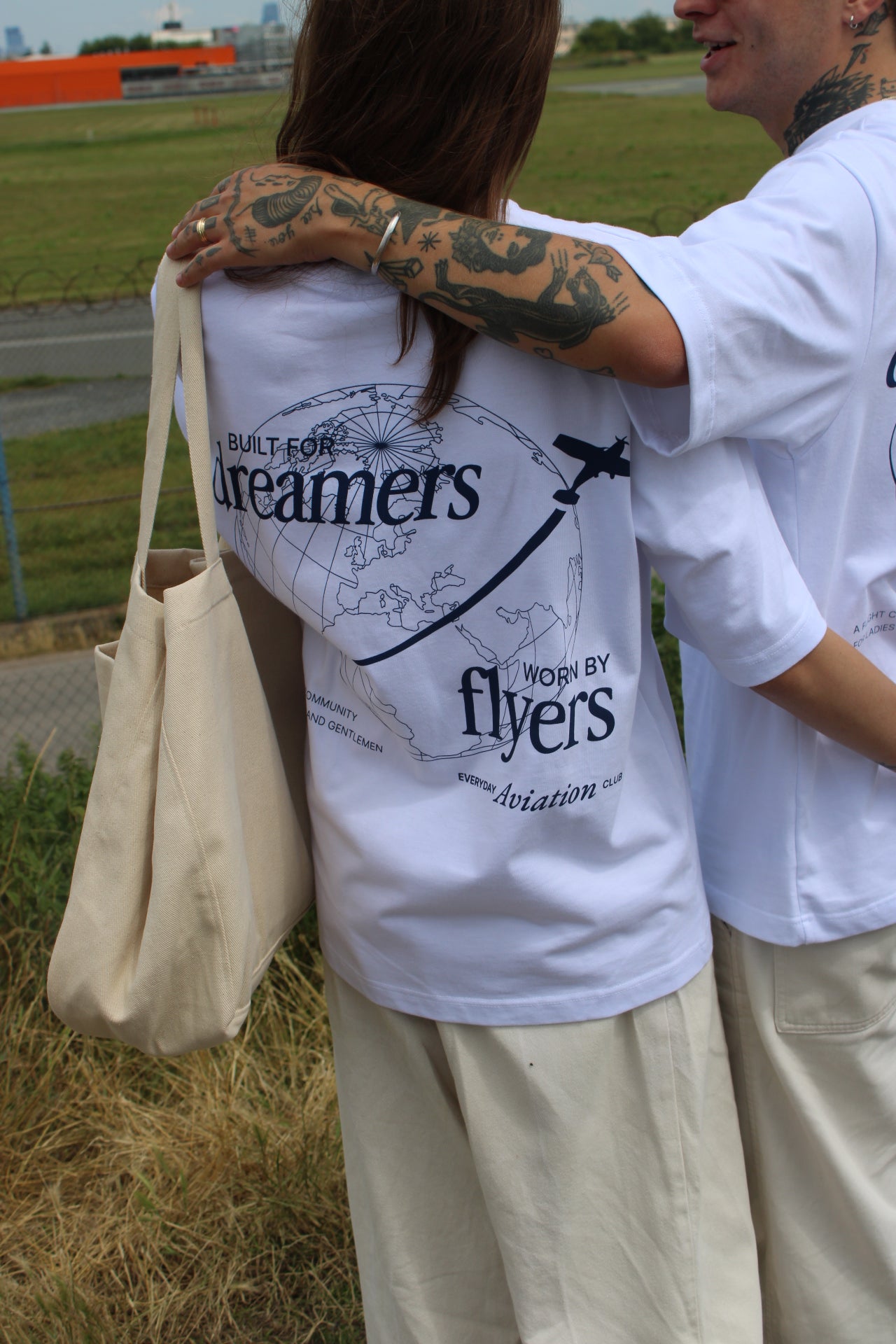 Tee "worn by flyers"